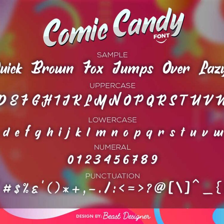 Comic Candy Font
