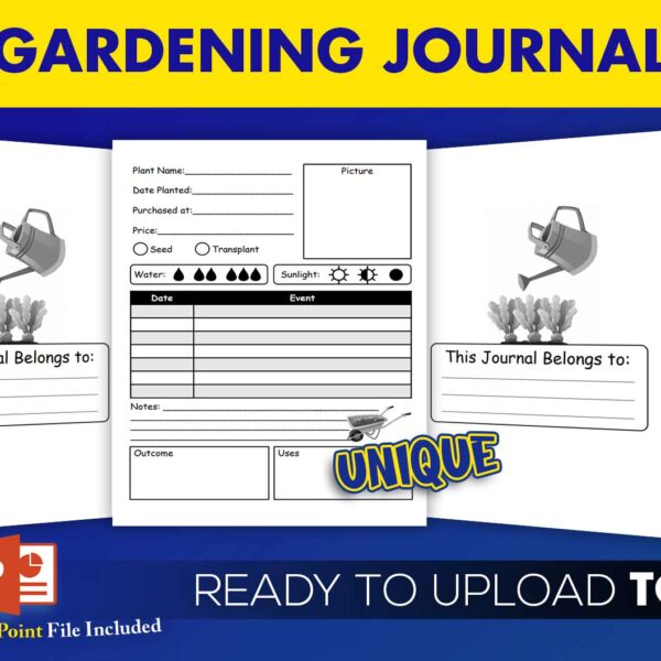 KDP Interiors: Gardening Journal