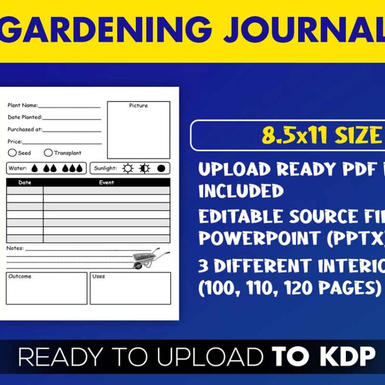KDP Interiors: Gardening Journal