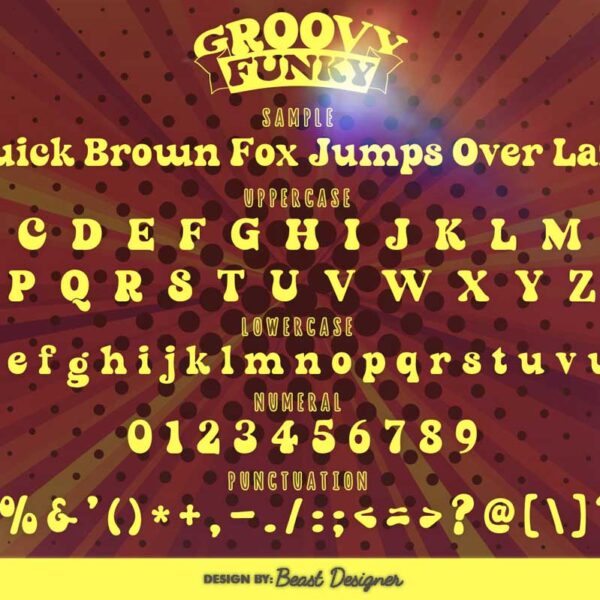 Groovy Funky Font