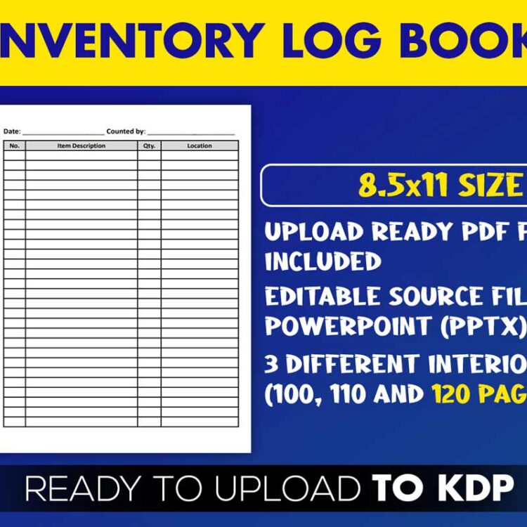 KDP Interiors: Inventory Logbook Tracker
