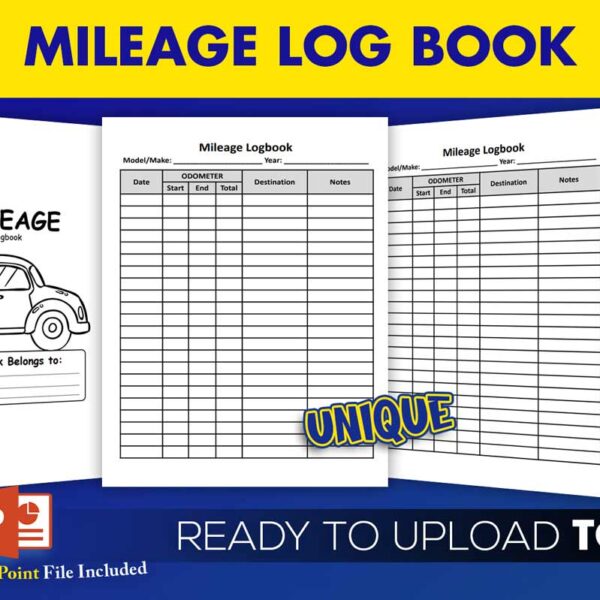 KDP Interiors: Mileage Logbook Vehicle Log