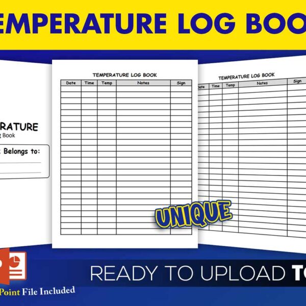 KDP Interiors: Temperature Logbook Tracker