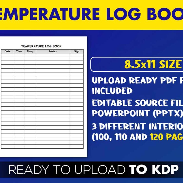 KDP Interiors: Temperature Logbook Tracker