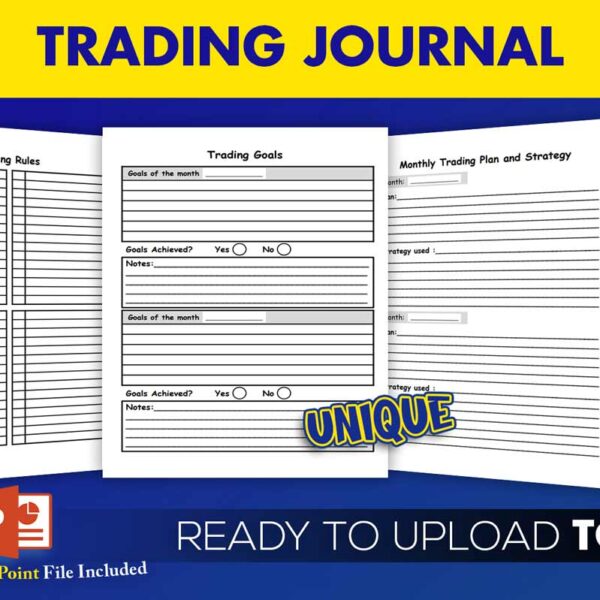 KDP Interiors: Trading Journal Trade Logbook