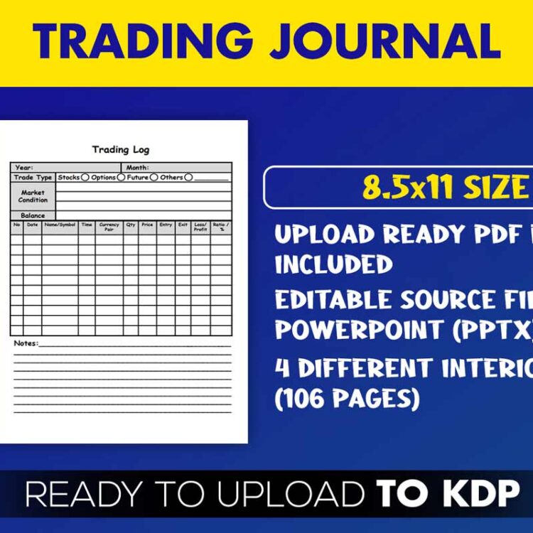 KDP Interiors: Trading Journal Trade Logbook