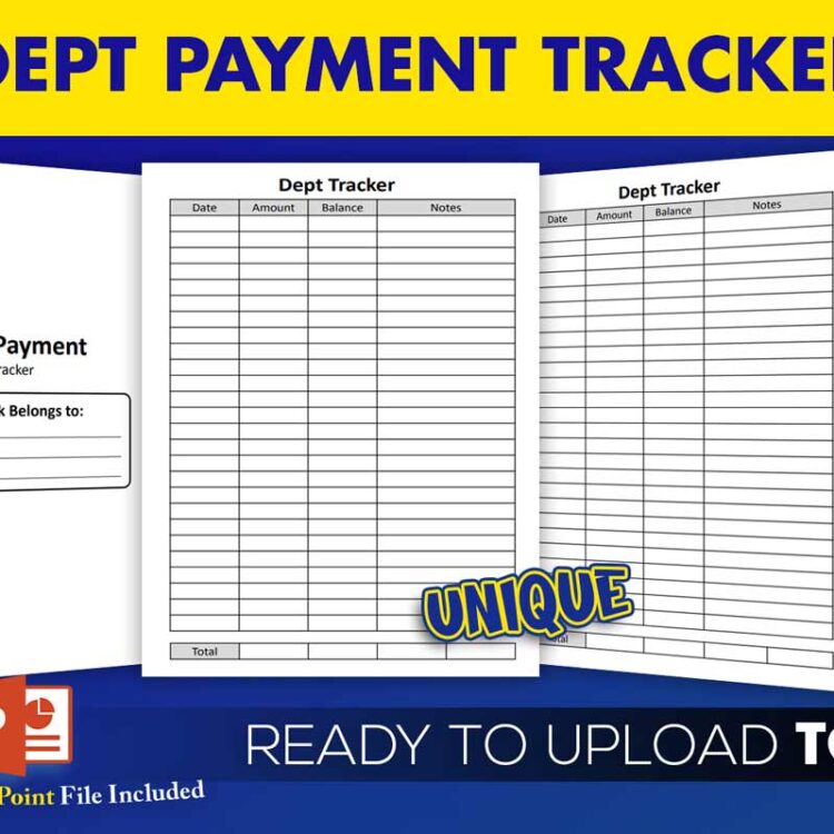 KDP Interiors: Dept Payment Tracker