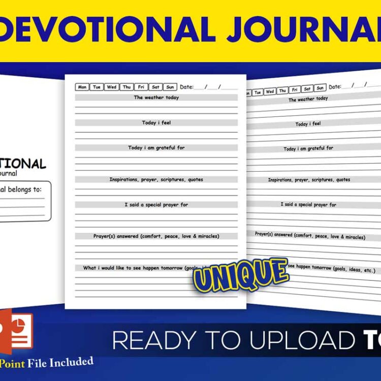 KDP Interiors: Devotional Journal