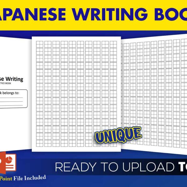 KDP Interiors: Japanese Writing Practice