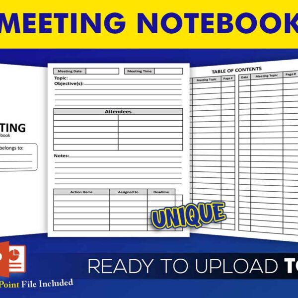 KDP Interiors: Meeting Notebook