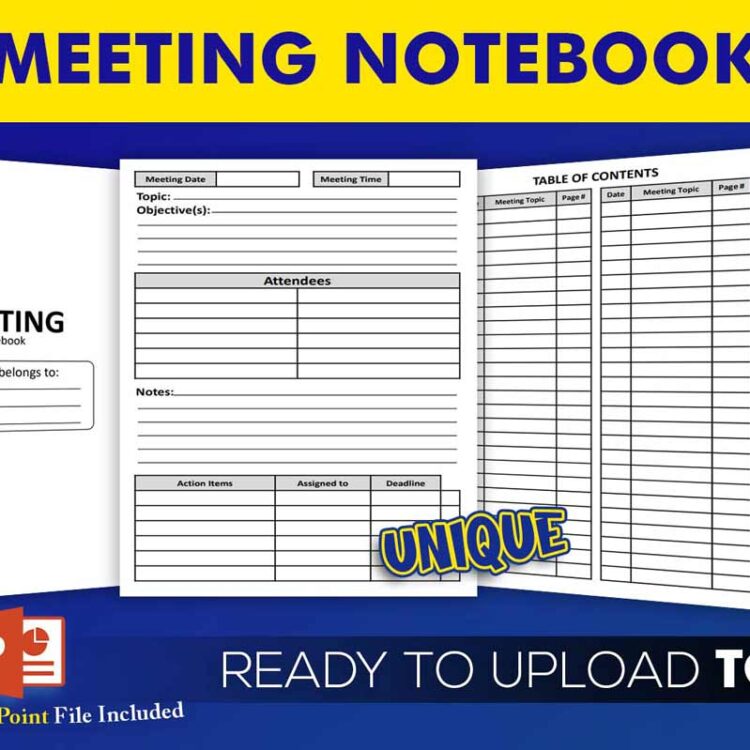 KDP Interiors: Meeting Notebook