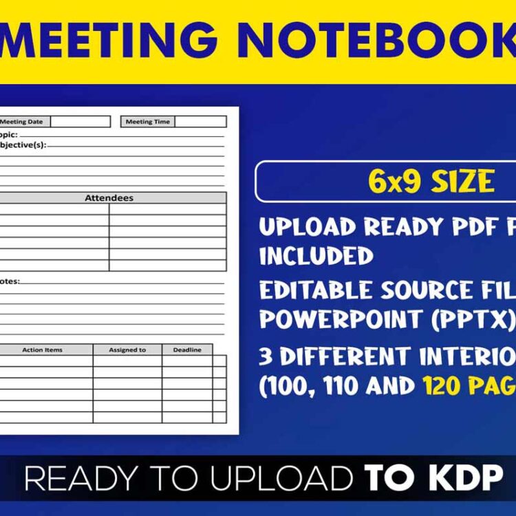 KDP Interiors: Meeting Notebook