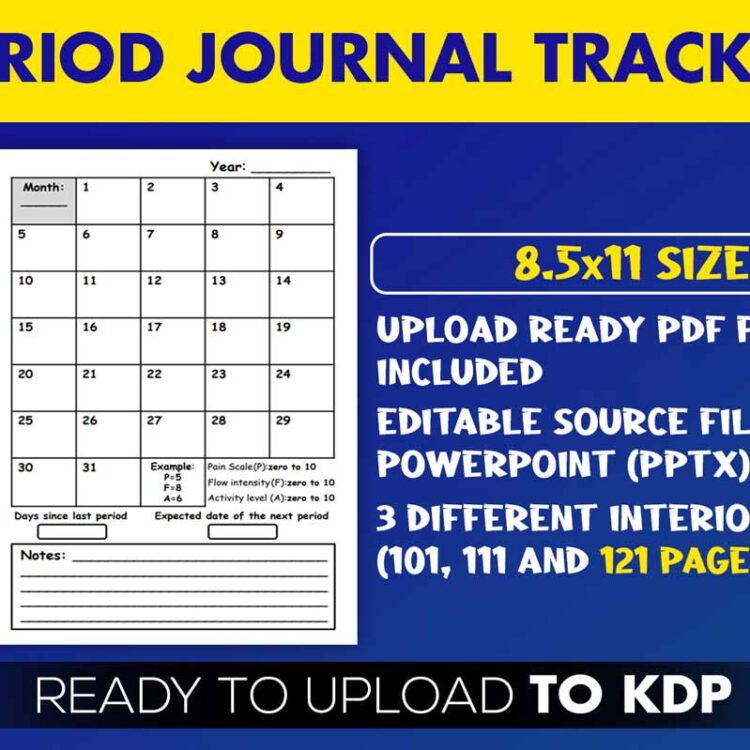 KDP Interiors: Period Journal Tracker