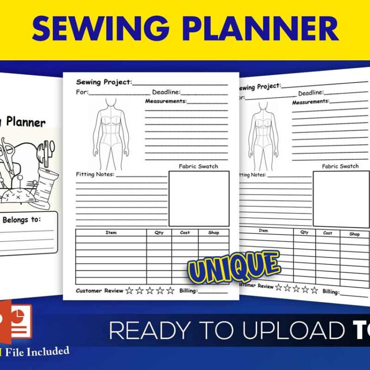 KDP Interiors: Sewing Planner Journal