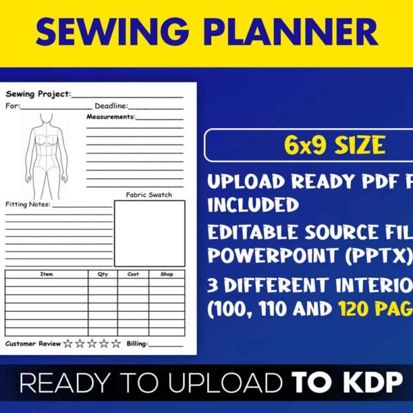 KDP Interiors: Sewing Planner Journal