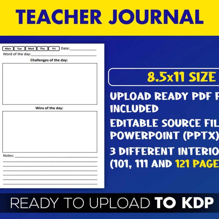 KDP Interiors: Teacher Journal