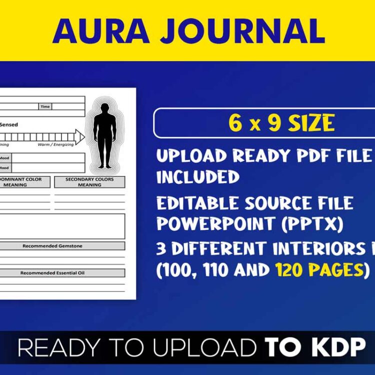KDP Interiors: Aura Energy Healing Journal