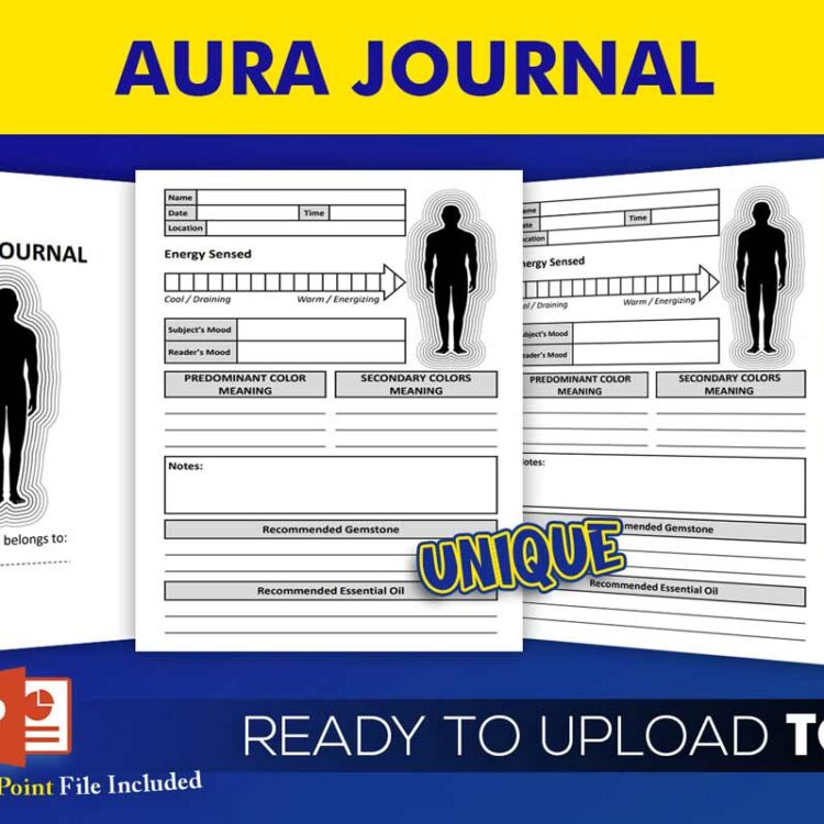 KDP Interiors: Aura Energy Healing Journal