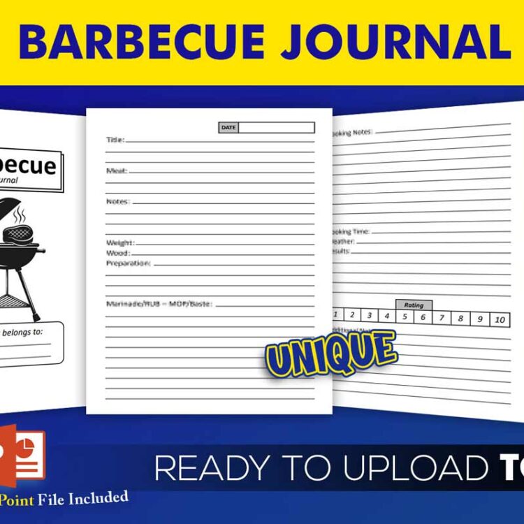 KDP Interiors: BBQ Barbecue Meat Journal