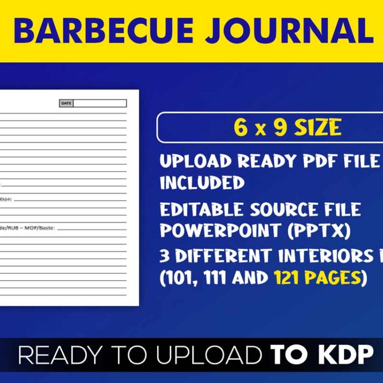 KDP Interiors: BBQ Barbecue Meat Journal