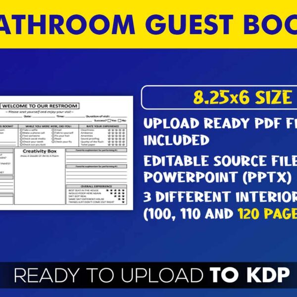 KDP Interiors: Bathroom Guest Book
