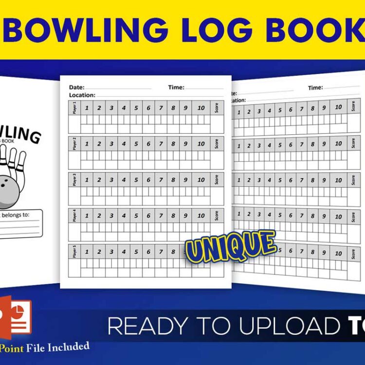 KDP Interiors: Bowling Log Book Score
