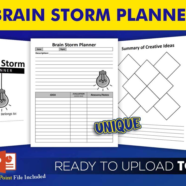 KDP Interiors: Brain Storm Planner