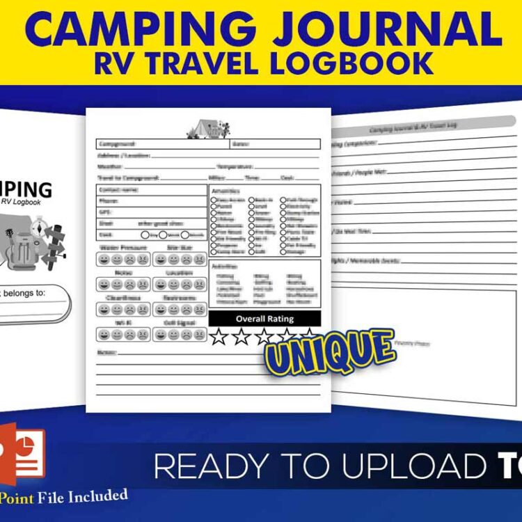 KDP Interiors: Camping RV Travel Logbook