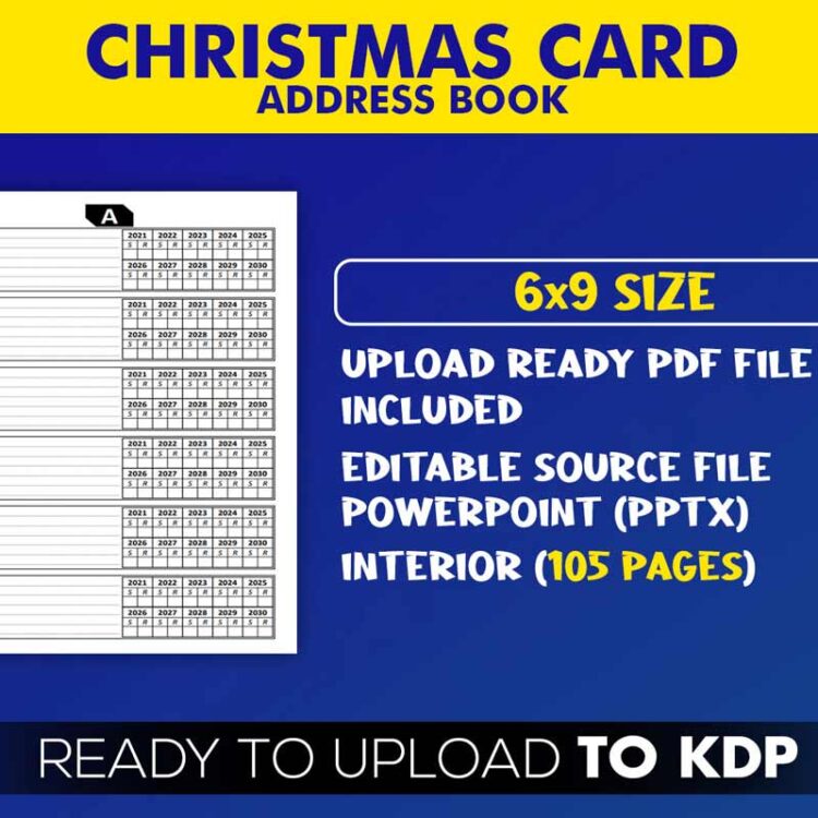 KDP Interiors: Christmas Card Address Book