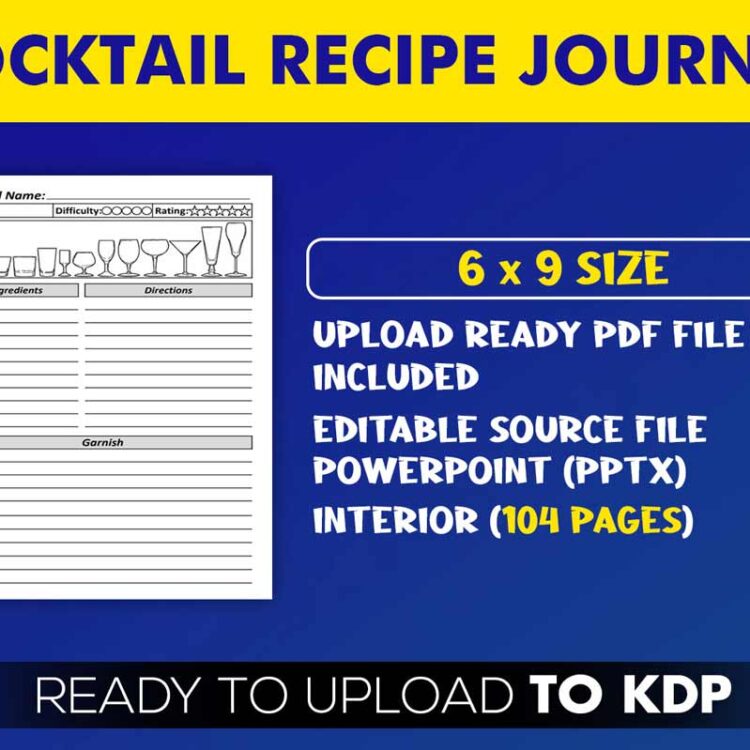 KDP Interiors: Cocktail Recipe Journal