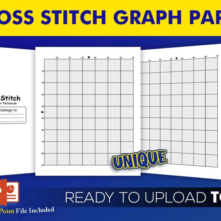 KDP Interiors: Cross Stitch Graph Paper