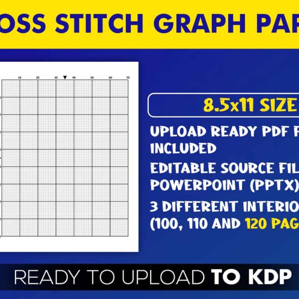 KDP Interiors: Cross Stitch Graph Paper