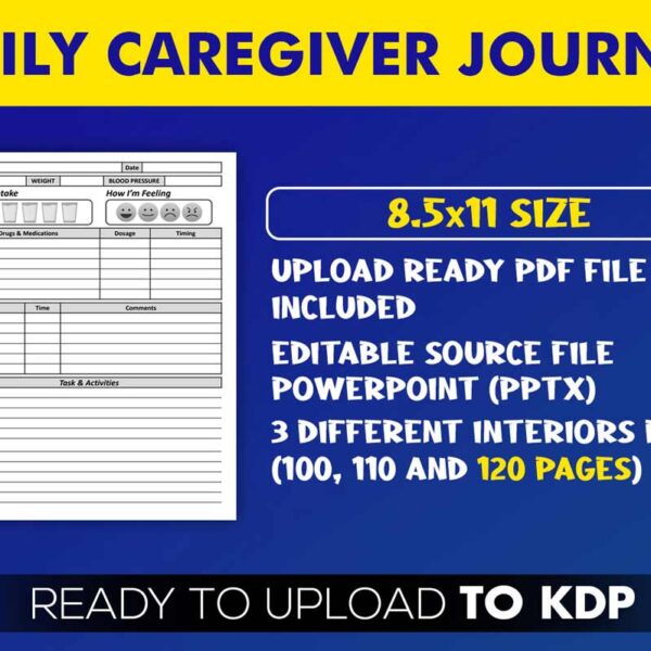 KDP Interiors: Daily Caregiver Journal