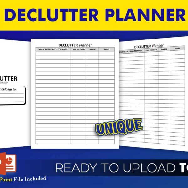 KDP Interiors: Declutter Planner