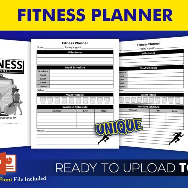 KDP Interiors: Fitness Planner