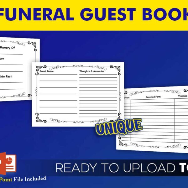 KDP Interiors: Funeral Guest Book