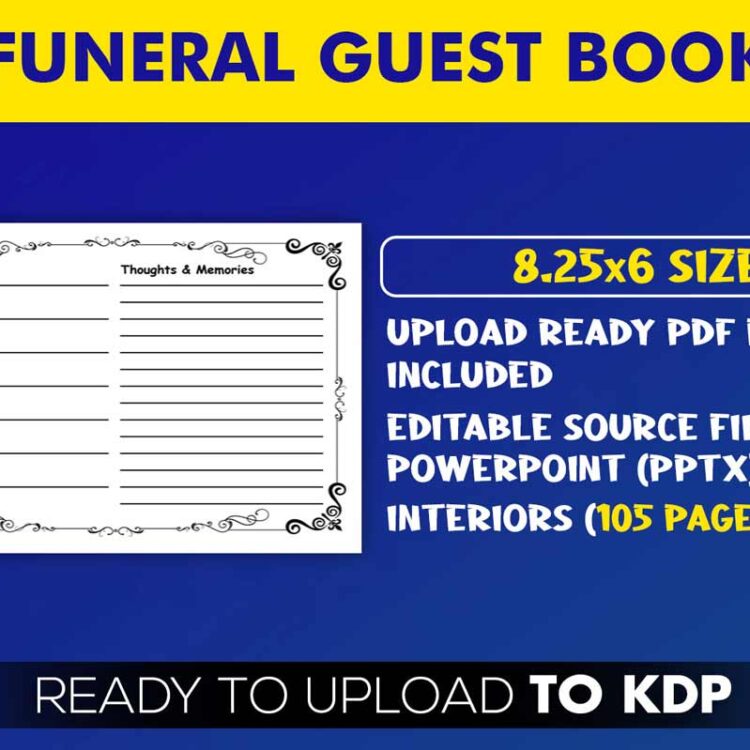 KDP Interiors: Funeral Guest Book