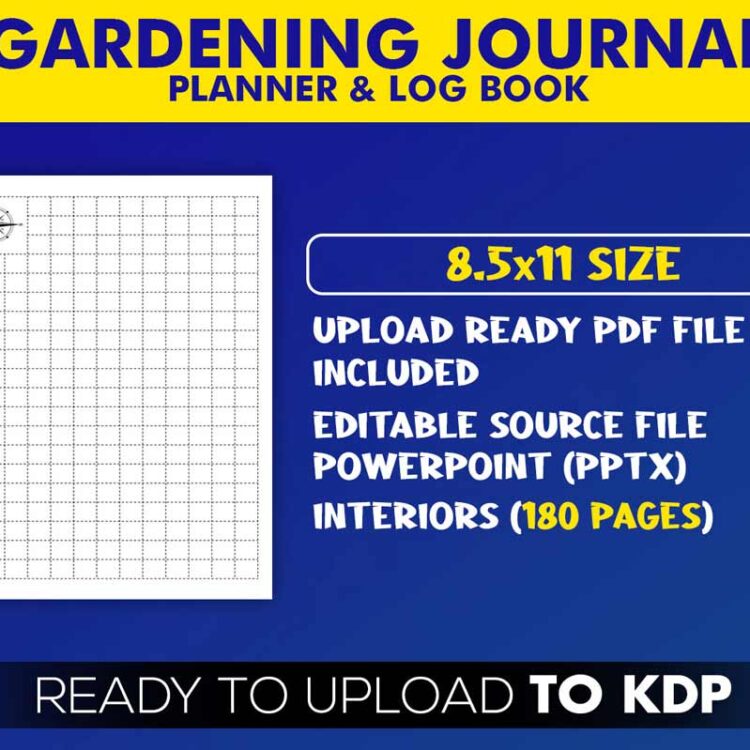 KDP Interiors: Garden Journal Planner
