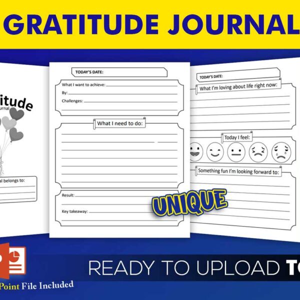 KDP Interiors: Daily Gratitude Journal