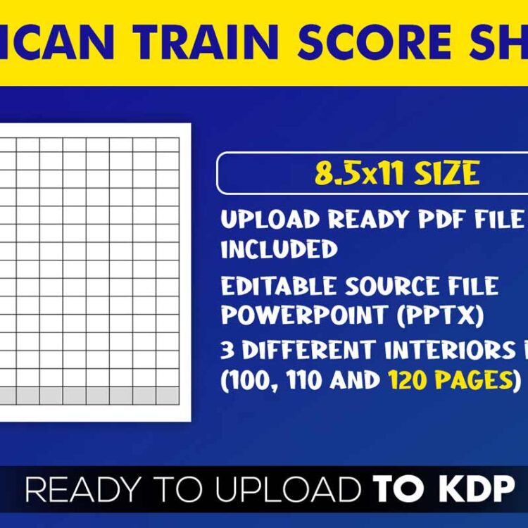 KDP Interiors: Mexican Train Score Sheet