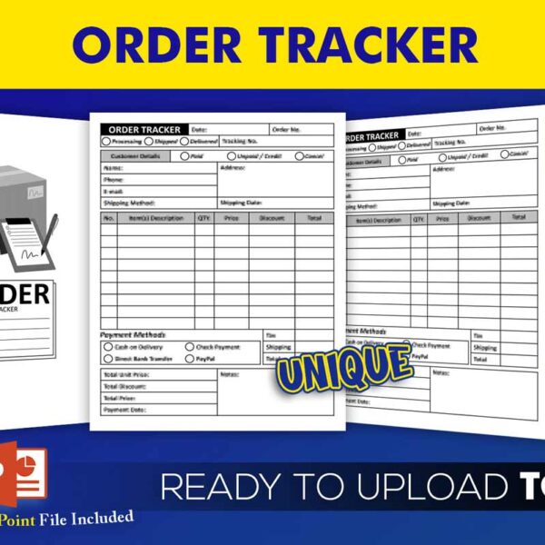 KDP Interiors: Order Tracker