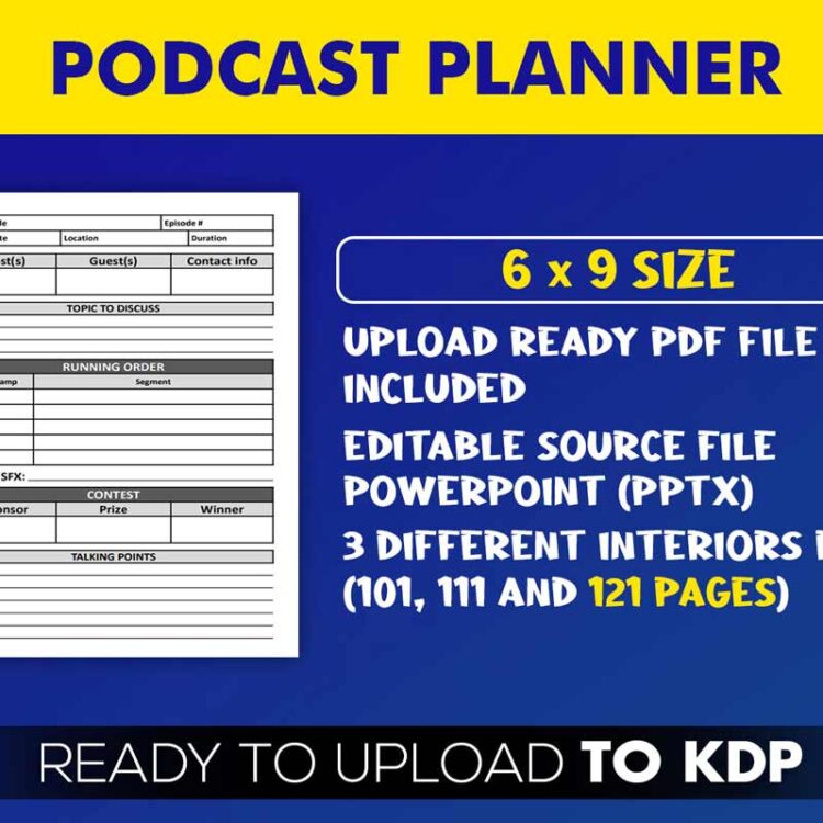 KDP Interiors: Podcast Planner