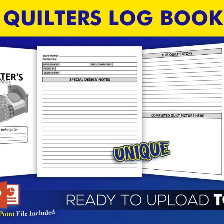 KDP Interiors: Quilters Logbook Quilt Book