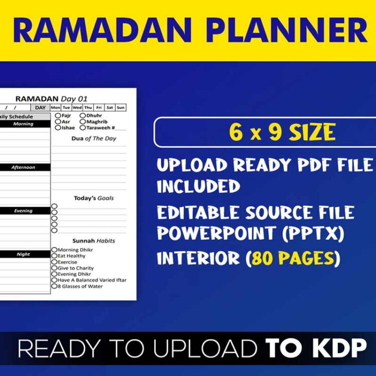 KDP Interiors: Ramadan Planner