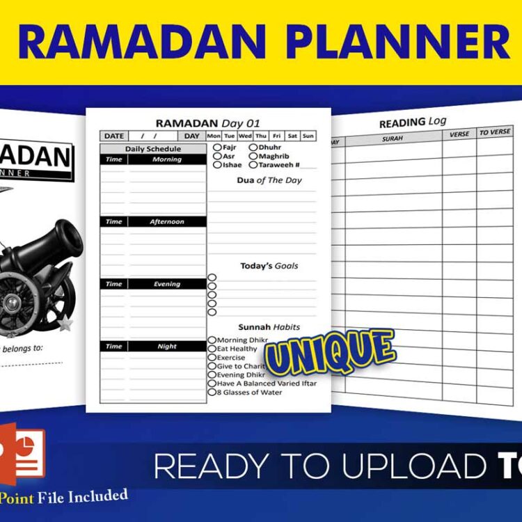 KDP Interiors: Ramadan Planner