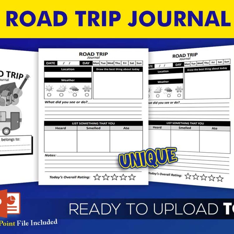KDP Interiors: Road Trip Journal
