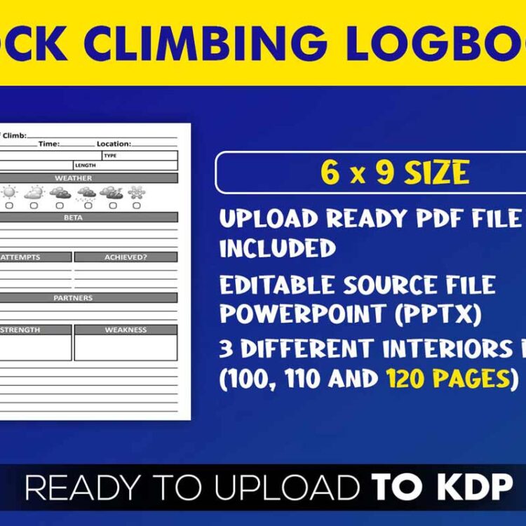 KDP Interiors: Rock Climbing Logbook