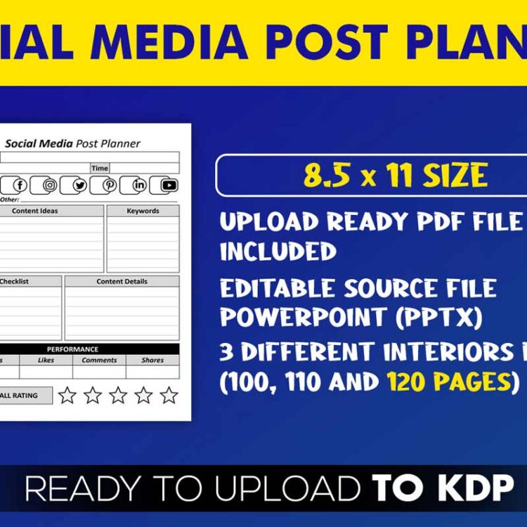 KDP Interiors: Social Media Post Planner