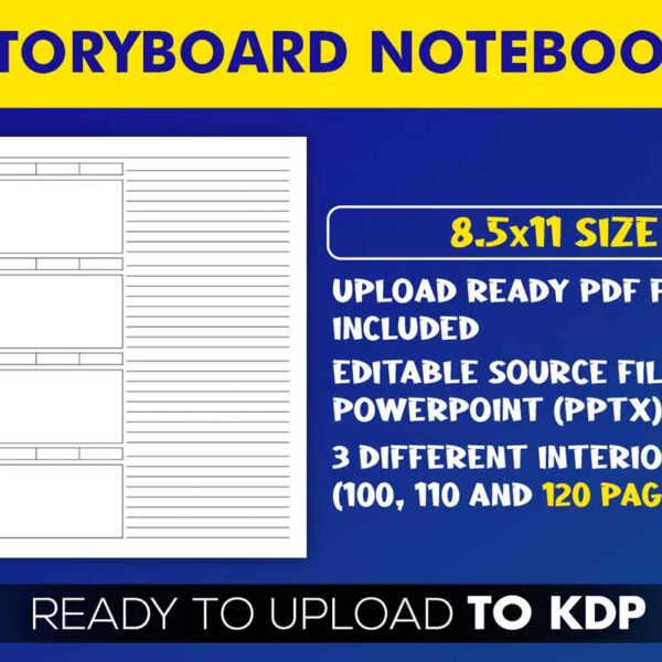 KDP Interiors: Storyboard Notebook