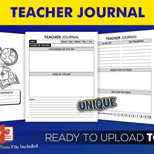 KDP Interiors: Teacher Journal